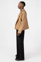 NNIstudio - UNLINED Jacke Wool - Camel - Onesize - 