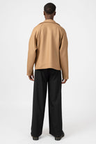 NNIstudio - UNLINED Jacke Wool - Camel - Onesize - 