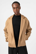 NNIstudio - UNLINED Jacke Wool - Camel - Onesize - 