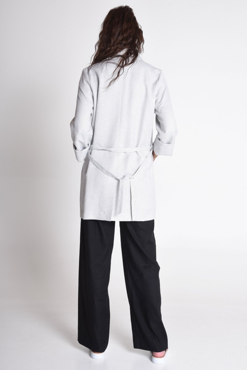 NNIstudio - ZIP Mantel - Offwhite - XS - 